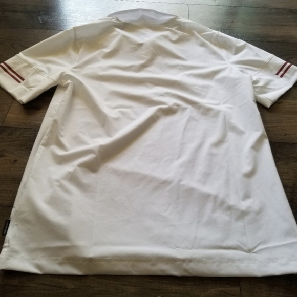 NIKE Alabama Football Coach Windbreaker Jacket White Men Medium 0324 - Picture 6 of 6